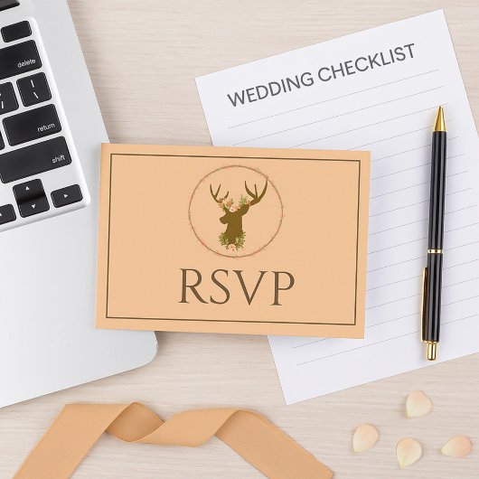 Mooie Beige Respons RSVP