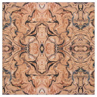Mooie Beige Zwarte Marmer Kunst  Stof