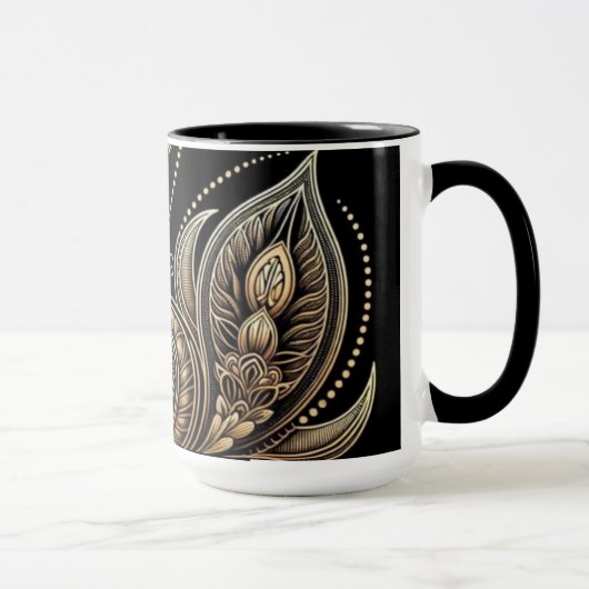 Mooie beker mok (Rechts)