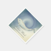 Mooie Beluga-walvis, Delphinapterus Leucas Servet (Hoek)