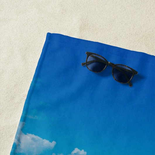 Mooie Benaming Zee op maat Strandlaken (In situ)