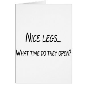 Mooie benen hoe laat openen ze?