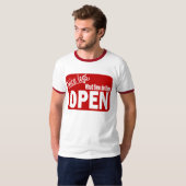 Mooie benen hoe laat ze openen t-shirt (Voorkant volledig)