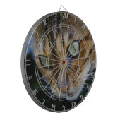 Mooie bengaals kat dartbord (Voorkant Links)