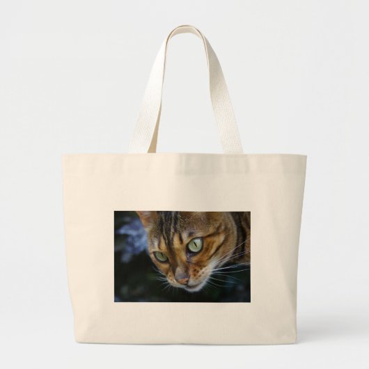 Mooie bengaals kat grote tote bag (Voorkant)