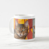 Mooie bengaals kat koffiemok (Voorkant links)