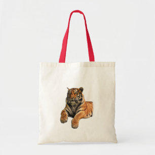 Mooie Bengal Tiger Face & Paws-foto Tote Bag