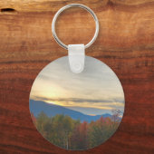 Mooie bergen sereniteit gebed Sleutelhanger (Achterkant)