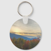 Mooie bergen sereniteit gebed Sleutelhanger (Achterkant)