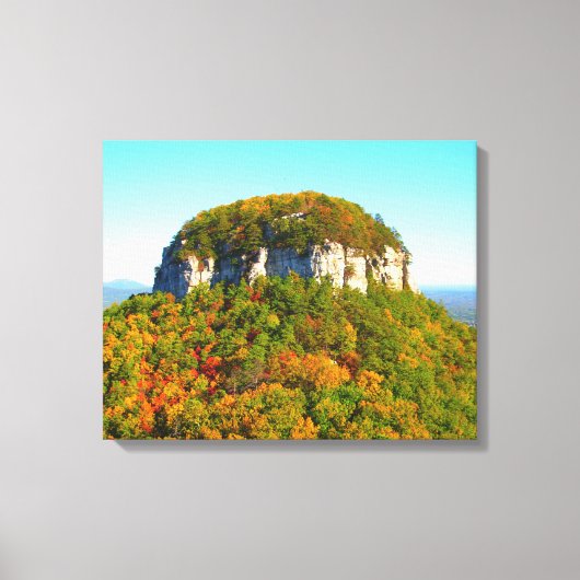 Mooie berglandschap canvas afdruk (Voorkant)