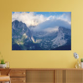 Mooie berglandschappen canvas afdruk (Insitu (Woonkamer))