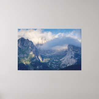 Mooie berglandschappen canvas afdruk