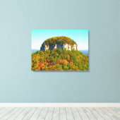 Mooie berglandschappen canvas afdruk (Insitu (Houten vloer))