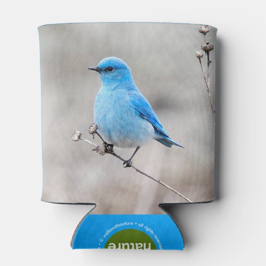 Mooie bergvogel blikjeskoeler (Achterkant)