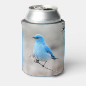 Mooie bergvogel blikjeskoeler (Blikje Achterkant)