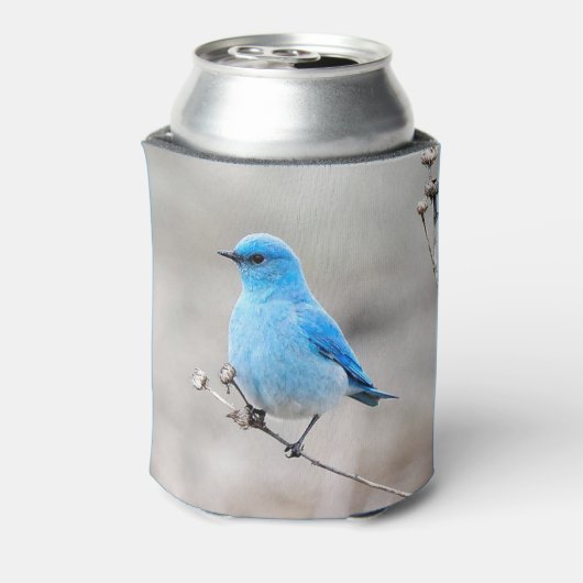 Mooie bergvogel blikjeskoeler (Blikje Achterkant)