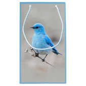 Mooie bergvogel op de Tansy Klein Cadeauzakje (Achterkant)