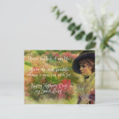 Mooie berichtensband voor de vrouw Moederdag Briefkaart (Staand voorkant)