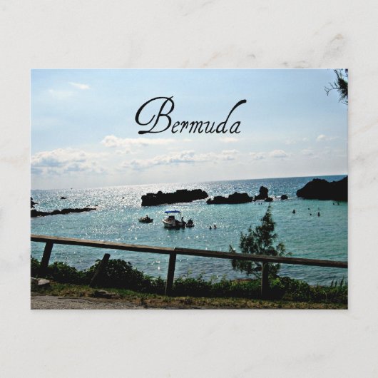 Mooie Bermuda! Briefkaart (Voorkant)