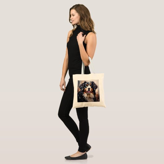 Mooie Berner Zwitserse Sennenhond Tote Bag (Voorkant (model))