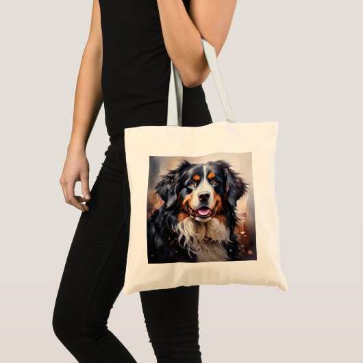 Mooie Berner Zwitserse Sennenhond Tote Bag (Voorkant (product))