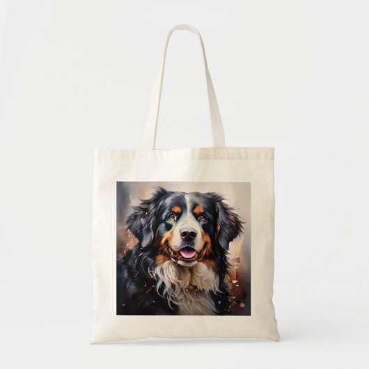 Mooie Berner Zwitserse Sennenhond Tote Bag (Voorkant)