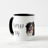 Mooie Bernese Berghond Mok (Voorkant links)