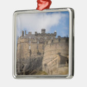 Mooie beroemde reus Edinburgh Castle in Metalen Ornament (Links)