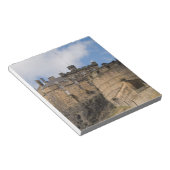Mooie beroemde reus Edinburgh Castle in Notitieblok (Schuin)