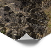 Mooie beroemde reus Edinburgh Castle in Poster (Hoek)