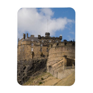 Mooie beroemde reusachtige Edinburgh Castle in Magneet