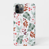 Mooie Berry en Branches Waterverf Winter   Case-Mate iPhone Case (Achterkant)