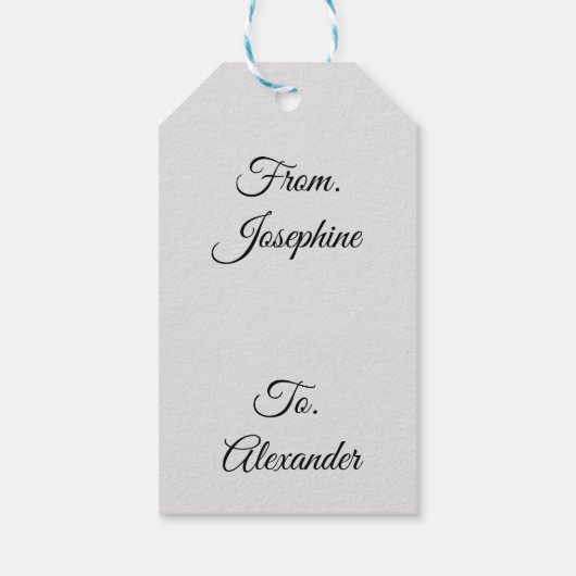 Mooie  beschermengel met kinderen cadeaulabel (Achterkant)