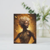 Mooie beschermer van de honingbijen briefkaart (Staand voorkant)