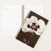 Mooie besneeuwde witte Montana Wildflower Planner (Display)