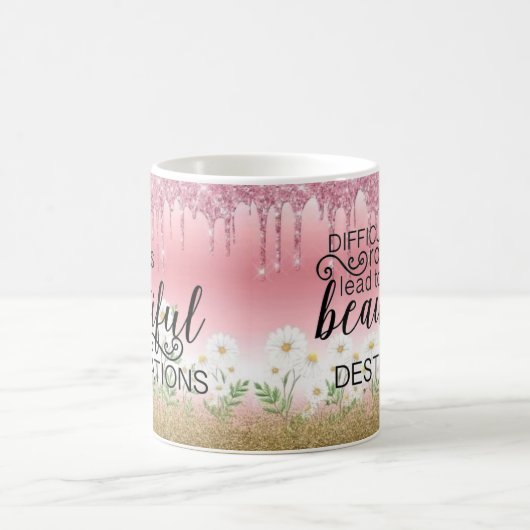 "Mooie bestemmingen" Inspirerend Mok (Center)