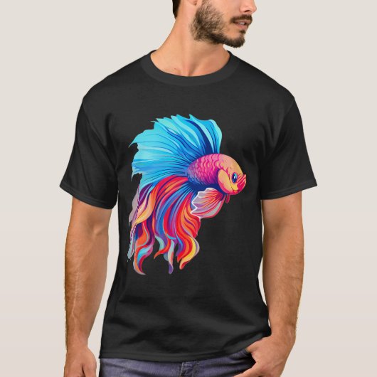 Mooie beta vis t-shirt (Voorkant)