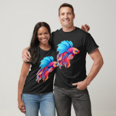 Mooie beta vis t-shirt (Unisex)