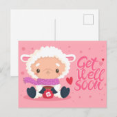 Mooie beterschap kaart (Voorkant / Achterkant)