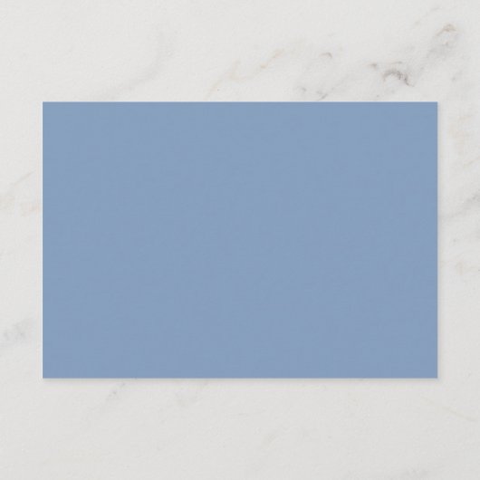 Mooie betoverde  lentebloemen bruiloft informatiekaartje (Achterkant)