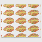 Mooie beuk in de herfst cadeaupapier (Vlak)