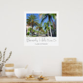 Mooie Beverly Hills/Rodeo Dr. Poster! Poster (Keuken)