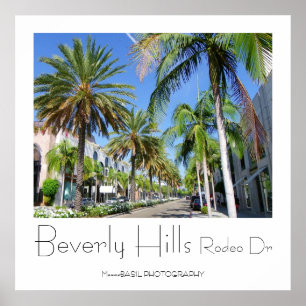 Mooie Beverly Hills/Rodeo Dr. Poster! Poster