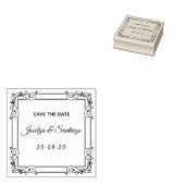 Mooie Bewaar de datum Rubberstempel (Gestempeld)