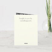 Mooie bewerkbare kant kaart (Achterkant)