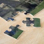 Mooie Bibury, Cotswolds, UK Jigzaag Puzzle Legpuzzel (Zijkant)