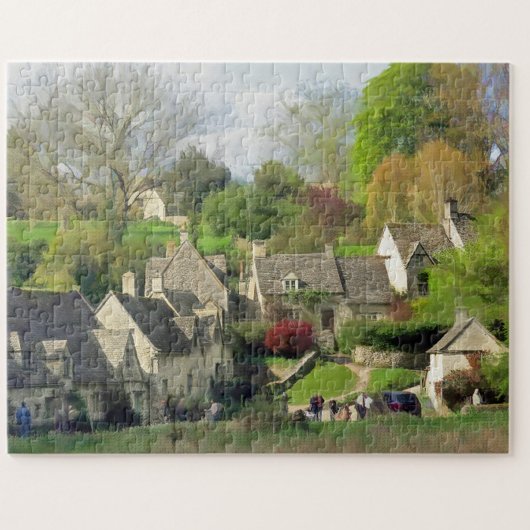 Mooie Bibury, Cotswolds, UK Jigzaag Puzzle Legpuzzel