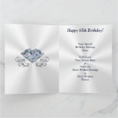 Mooie Big, Happy 65th Birthday-kaart Kaart (Binnen)