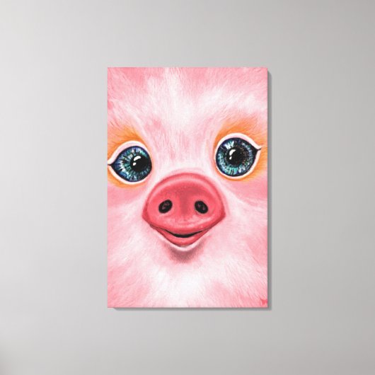 Mooie Biggetjes Canvas Print (Voorkant)