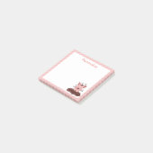 Mooie biggetjes spelen in de modder post-it® notes (Schuin)